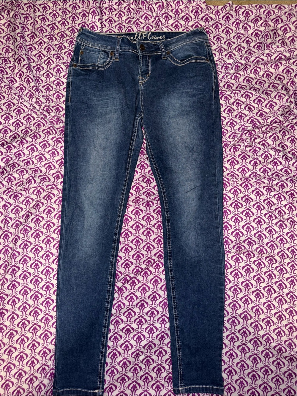 Wallflower Dark Blue Women’s Skinny Jeans